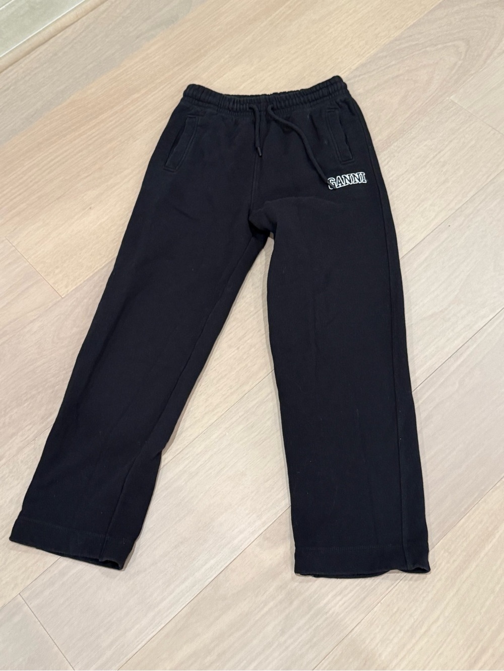 GANNI Black Sweatpants - Classic Comfort - Picture 1 of 3